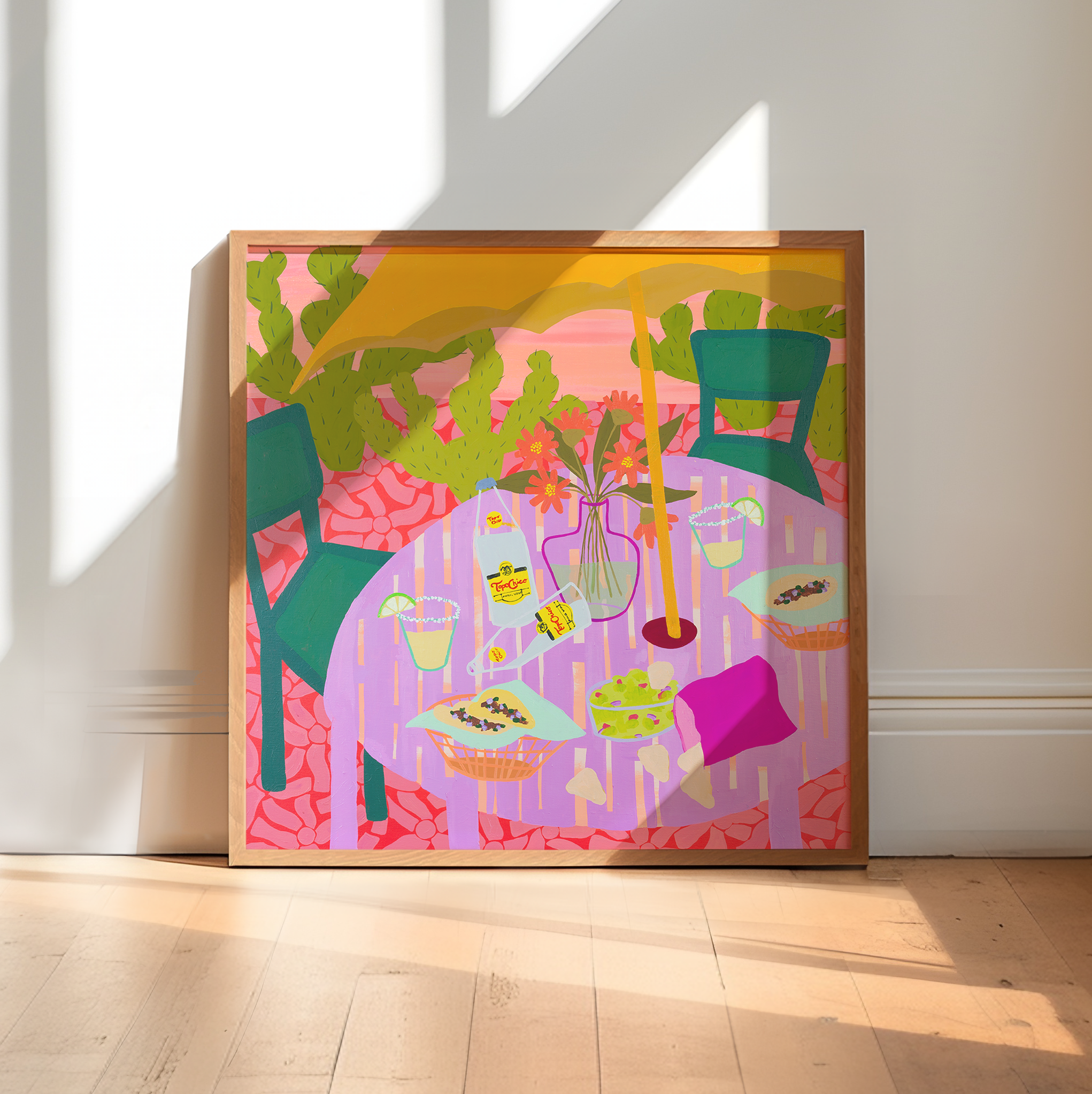 Sunday Morning Crossword Print — Bailey Schmidt Art